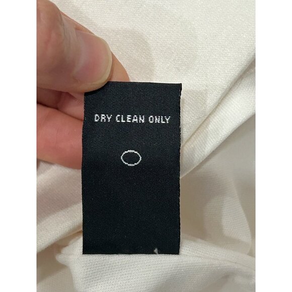 Dress by Jax Black and White Colorblock Sheath with Three Quarter Sleeves SZ 6 - Picture 8 of 10